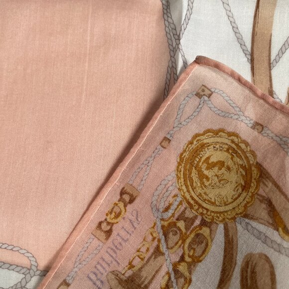 Burberry Vintage Equestrian Scarf - Picture 9 of 11